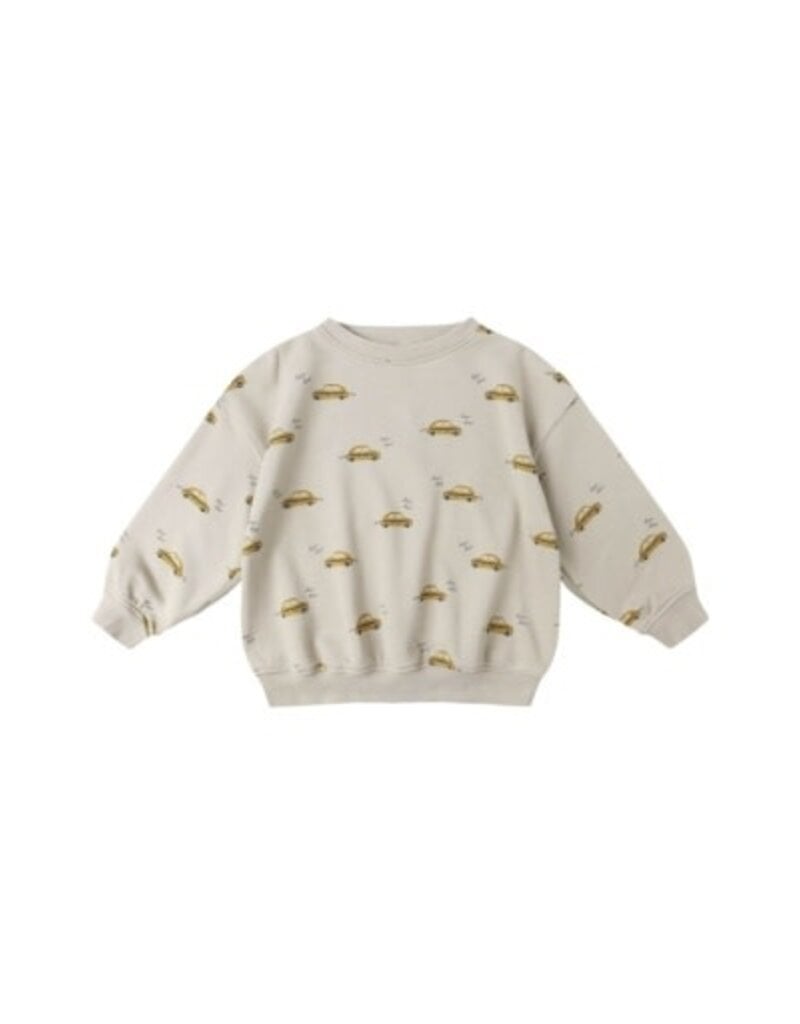 Rylee + Cru Inc. RELAXED SWEATSHIRT TAXI STONE