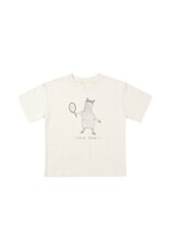 Rylee + Cru Inc. RELAXED TEE SUPER SPORTY NATURAL