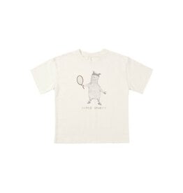 Rylee + Cru Inc. SALE RELAXED TEE SUPER SPORTY NATURAL