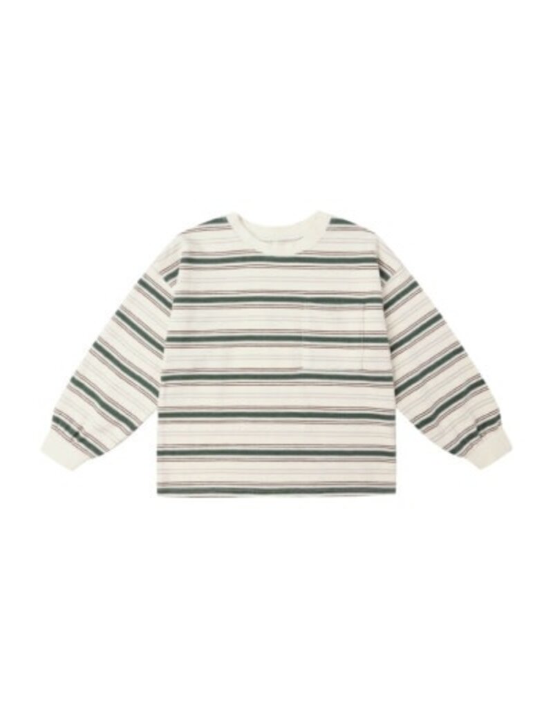Rylee + Cru Inc. RELAXED L/S TEE RETRO STRIPE