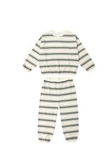 Rylee + Cru Inc. RELAXED SET RETRO STRIPE STONE