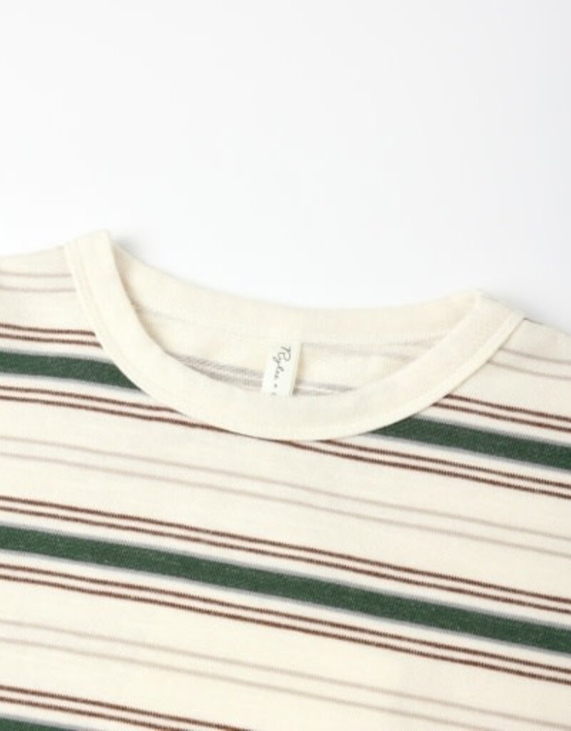 Rylee + Cru Inc. RELAXED SET RETRO STRIPE STONE