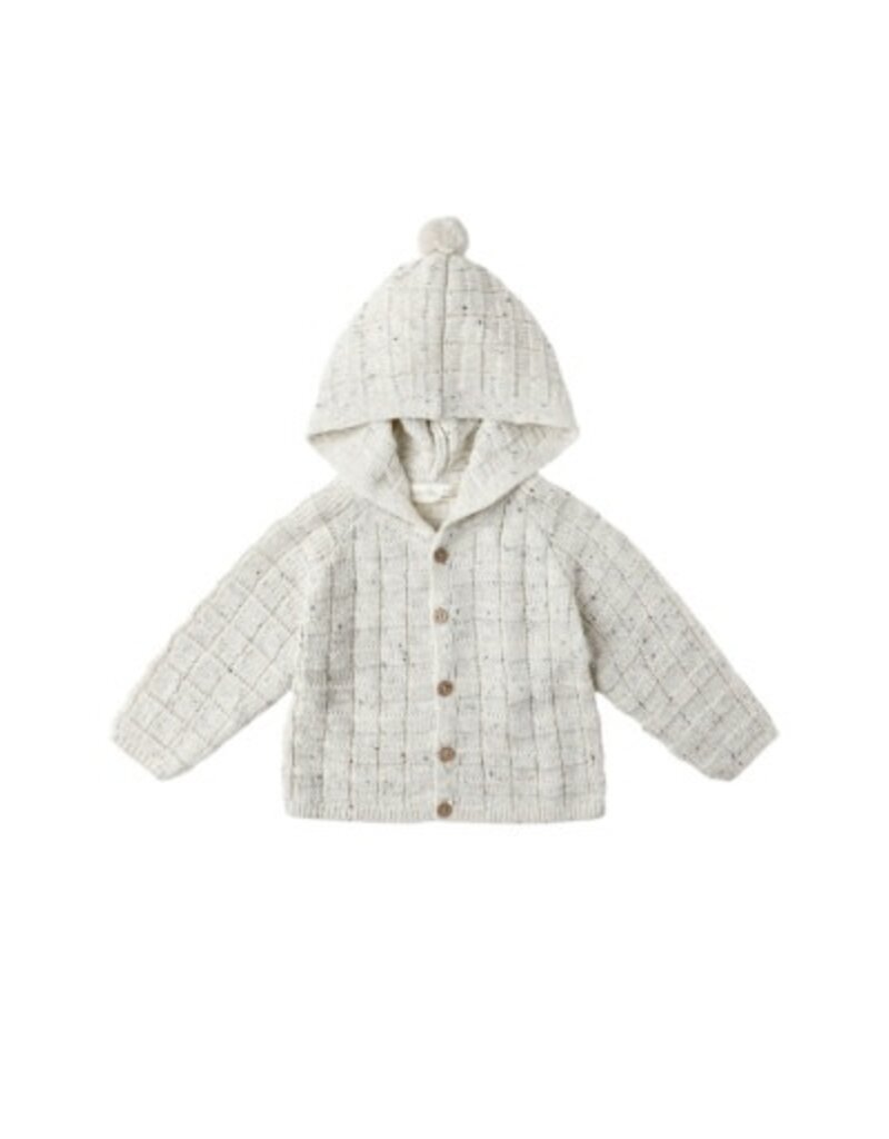 Rylee + Cru Inc. TASSEL CARDIGAN OATMEAL SPECKLE