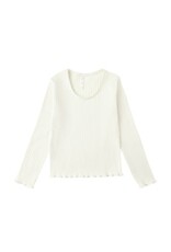 Rylee + Cru Inc. RIBBED LONG SLEEVE IVORY
