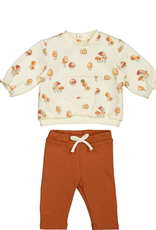 Mayoral L/S Top w/Mushroom Print 2pc Set