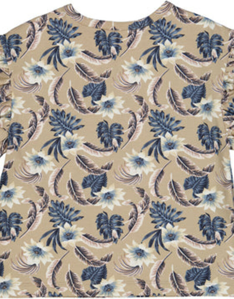 Musli Lily Printed  Frill S/S Tee