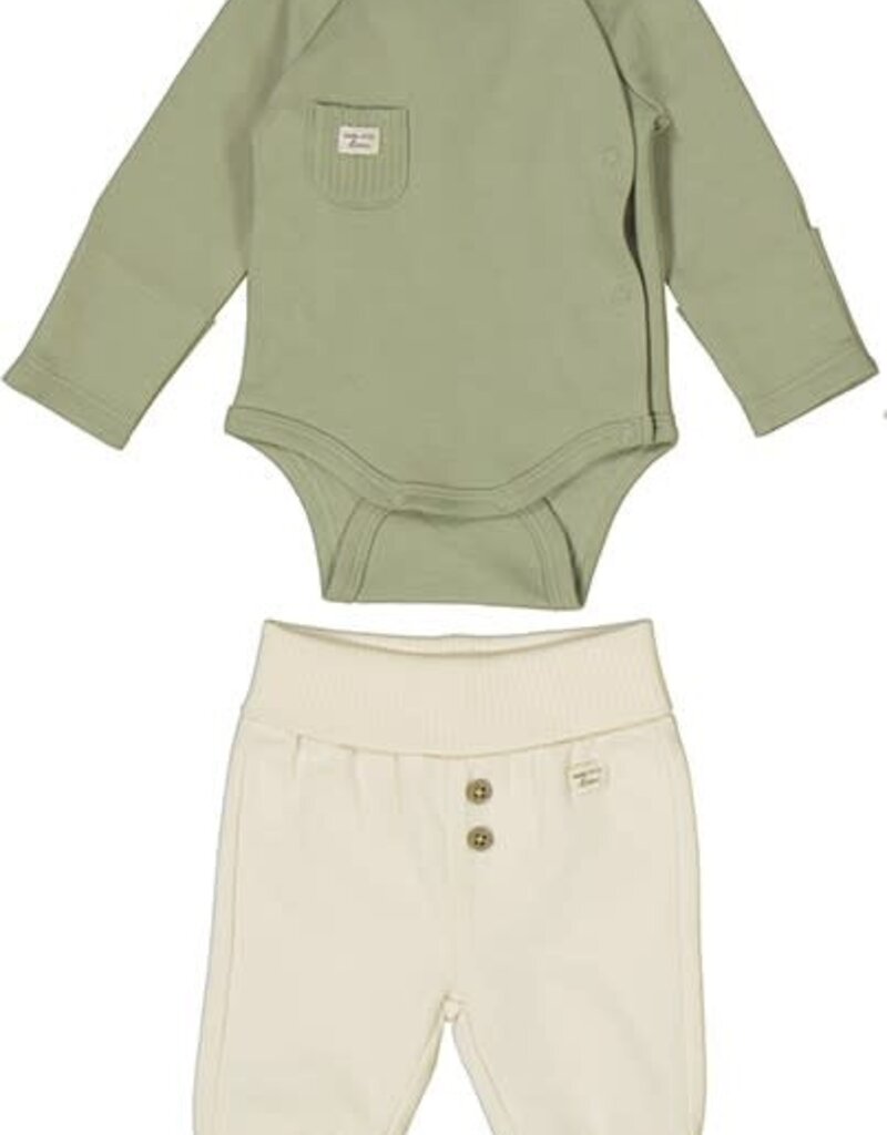 Mayoral Sage Top w/Cream Pant Set