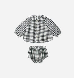 Rylee + Cru Inc. SALE NELLIE SET || NAVY CHECK