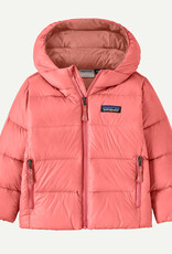 Patagonia Baby Hi-Loft Down Sweater Hoody Sparkle Pink SPRK