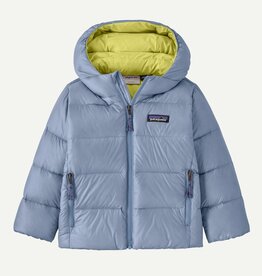 Patagonia Baby Hi-Loft Down Sweater Hoody Barnacle Blue BNLB