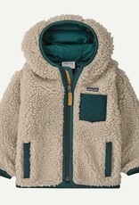 Patagonia Baby Retro-X Hoody Natural w/Cascade Green NLCA