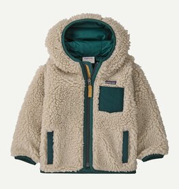 Patagonia Baby Retro-X Hoody Natural w/Cascade Green NLCA