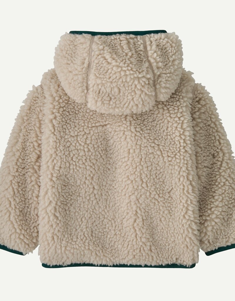 Patagonia Baby Retro-X Hoody Natural w/Cascade Green NLCA