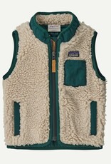 Patagonia Baby Retro-X Vest Natural w/Cascade Green NLCA