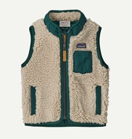Patagonia Baby Retro-X Vest Natural w/Cascade Green NLCA