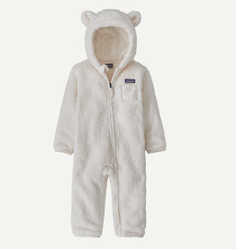 Patagonia Baby Furry Friends Bunting BCW Birch White