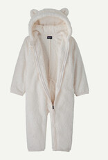 Patagonia Baby Furry Friends Bunting BCW Birch White
