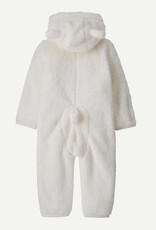 Patagonia Baby Furry Friends Bunting BCW Birch White