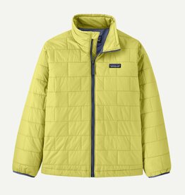 Patagonia K's Nano Puff Brick Quilt Jacket Nearly Green NLYG