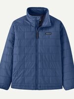Patagonia K's Nano Puff Brick Quilt Jacket Clement Blue CLMB
