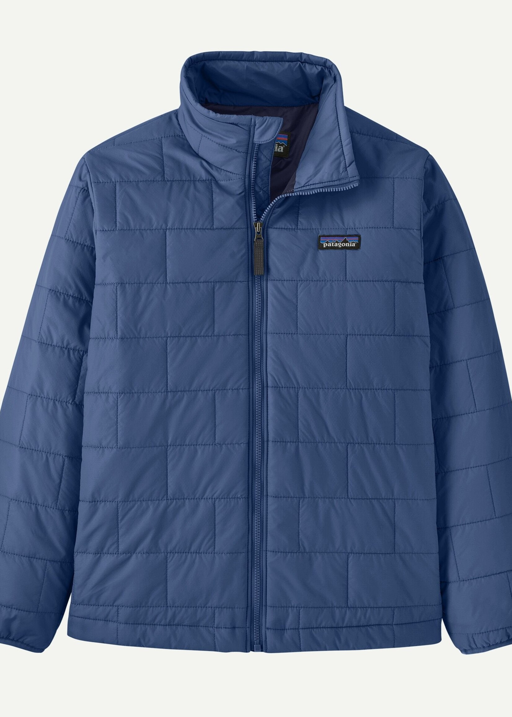 Patagonia K's Nano Puff Brick Quilt Jacket Clement Blue CLMB