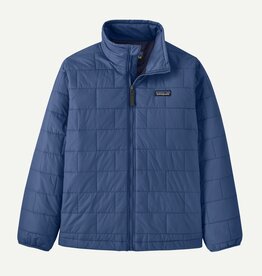 Patagonia K's Nano Puff Brick Quilt Jacket Clement Blue CLMB