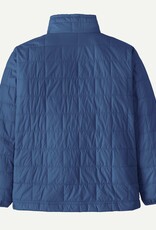 Patagonia K's Nano Puff Brick Quilt Jacket Clement Blue CLMB