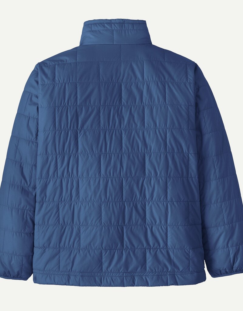 Patagonia K's Nano Puff Brick Quilt Jacket Clement Blue CLMB