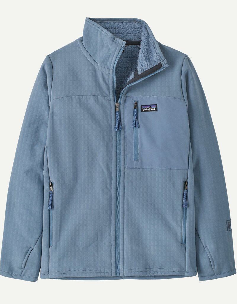 Patagonia K's R2 TechFace Jacket Barnacle Blue BNLB