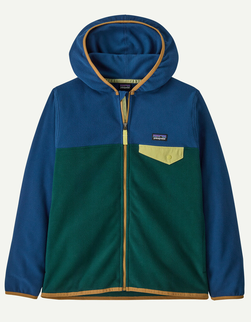 Patagonia K's Micro D Snap-T Jacket Cascade Green CASG