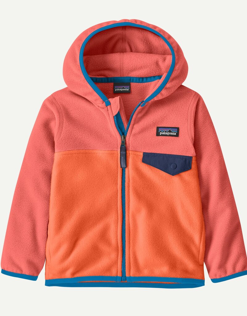 Patagonia Baby Micro D Snap-T Jacket Orange Peel ORPL