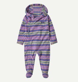 Patagonia SALE Infant Micro D Bunting Diamond Stripe Brisk Purple DIBP
