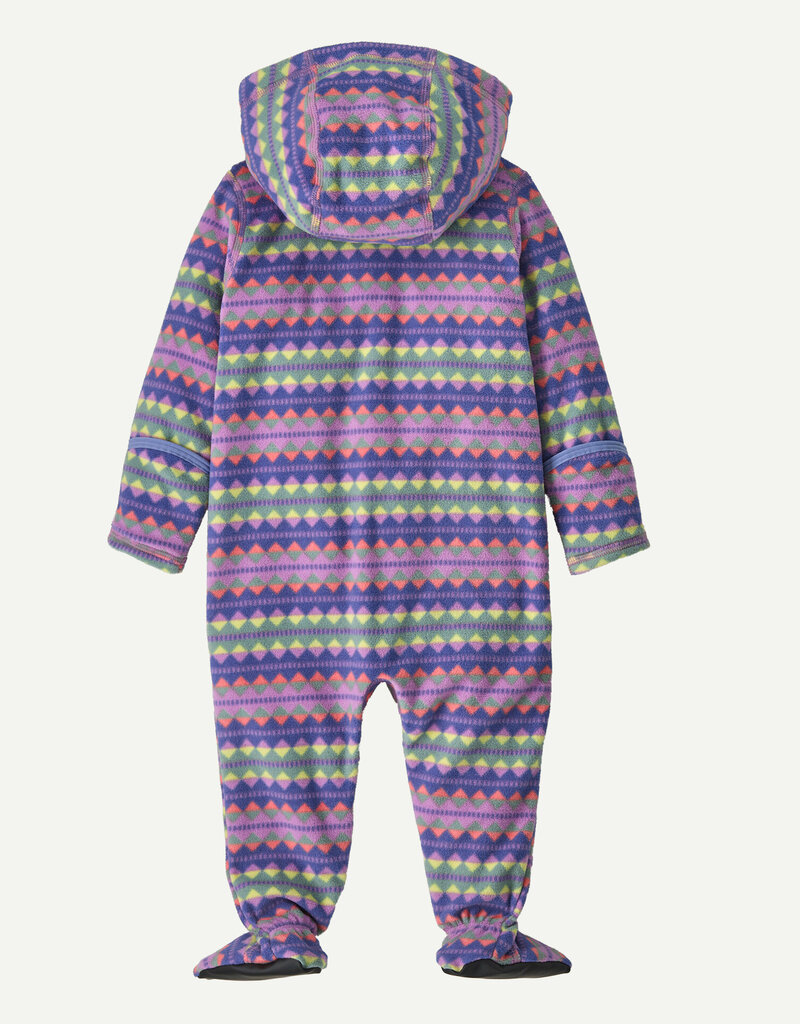 Patagonia Infant Micro D Bunting Diamond Stripe Brisk Purple DIBP