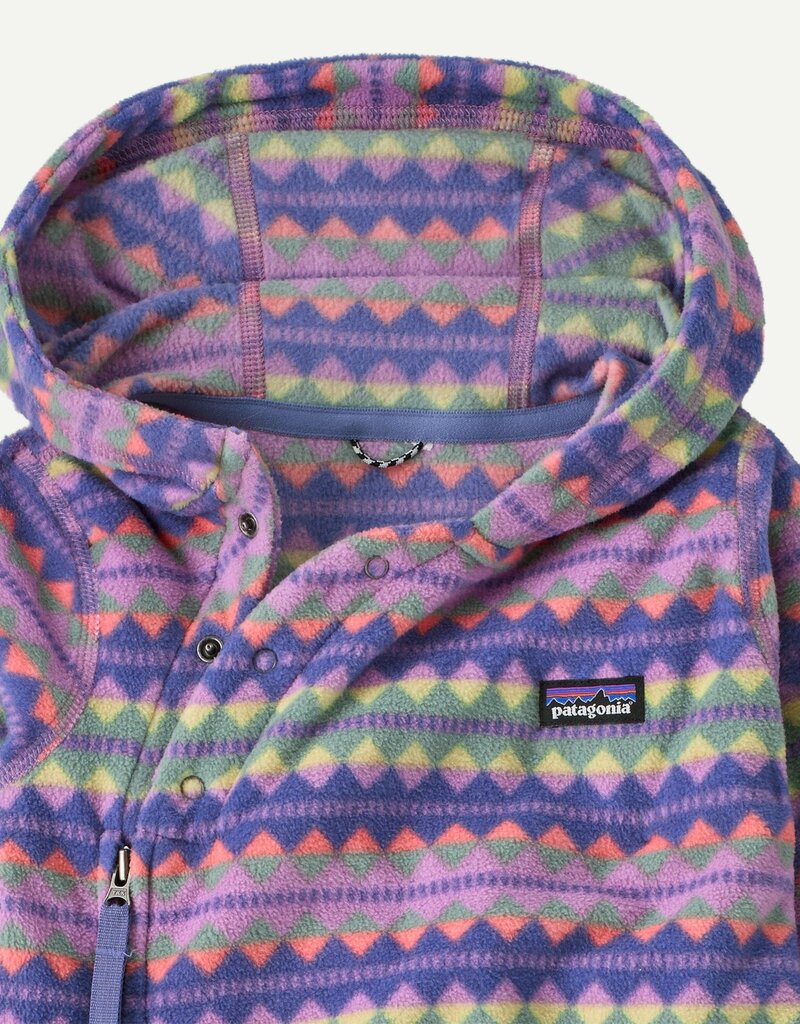 Patagonia Infant Micro D Bunting Diamond Stripe Brisk Purple DIBP