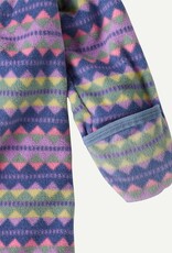 Patagonia Infant Micro D Bunting Diamond Stripe Brisk Purple DIBP