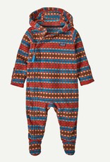 Patagonia Infant Micro D Bunting Diamond Stripe Sizzle Red DISR