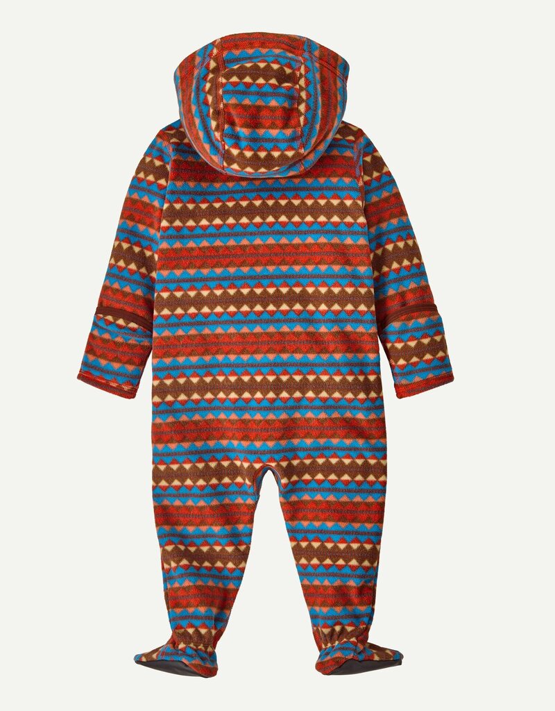 Patagonia Infant Micro D Bunting Diamond Stripe Sizzle Red DISR