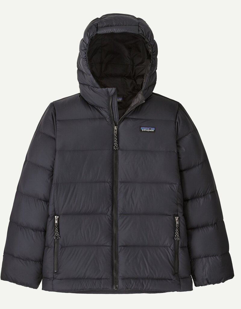 Patagonia K's Hi-Loft Down Sweater Hoody Black BLK