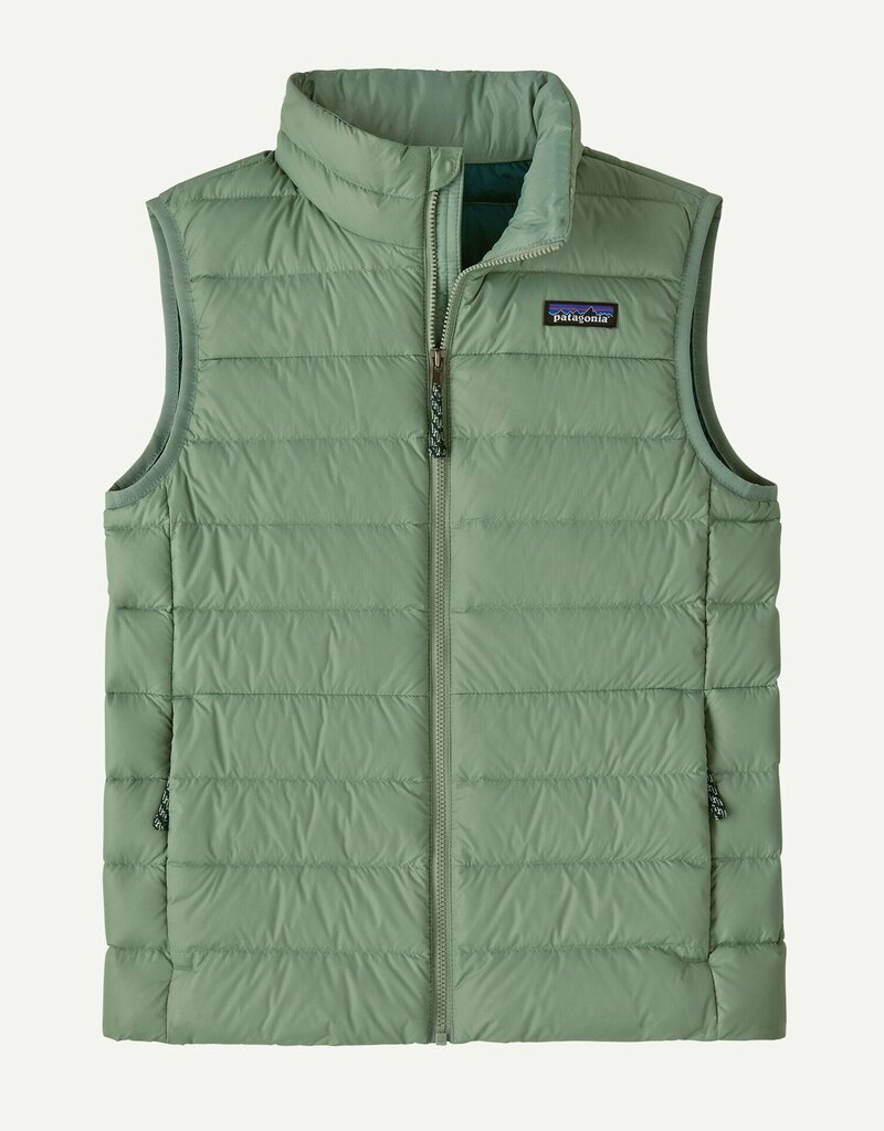 Patagonia K's Down Sweater Vest Ellwood Green ELGR