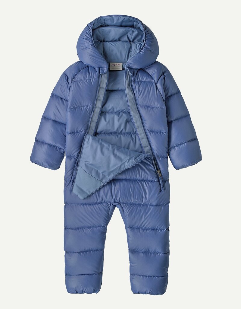 Patagonia Infant Hi-Loft Down Sweater Bunting Current Blue CUBL
