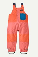 Patagonia Baby Snow Pile Bibs Orange Peel ORPL