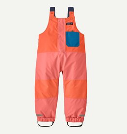 Patagonia Baby Snow Pile Bibs Orange Peel ORPL