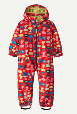 Patagonia Baby Snow Pile Jacket Forest Being Sizzle Red FSRD