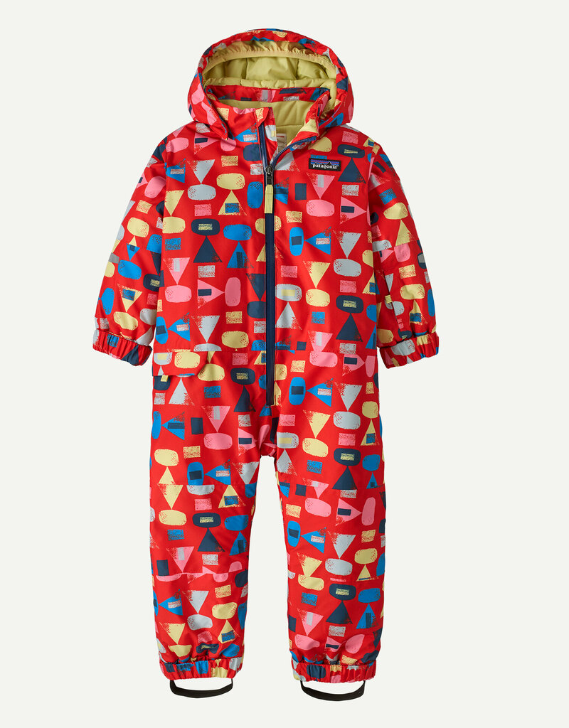 Patagonia Baby Snow Pile Jacket Forest Being Sizzle Red FSRD