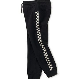 Tea Collection Stripe Out Joggers Jet Black