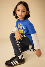Tea Collection Stripe Out Joggers Jet Black