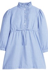 Little English Ruffled Shirt Dress Alaskan Flannel