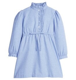Little English Ruffled Shirt Dress Alaskan Flannel
