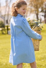 Little English Ruffled Shirt Dress Alaskan Flannel