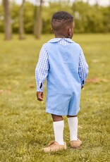 Little English Vintage Button Tab John John Alaskan Flannel